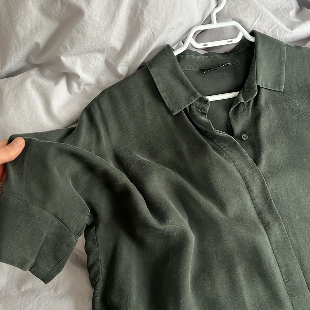 COS oversized button-up shirt